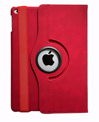  	Casemania Luxe Draaibaar Case - iPad A16(2025)/iPad 10.9 inch10de Generatie - Rood 